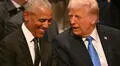 Trump y Obama fueron captados sonriendo en velorio del expresidente de USA Jimmy Carter pese a sus posturas políticas