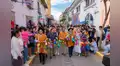 Miles de personas acompañaron el gran lanzamiento apoteósico del Carnaval Ayacuchano 2025