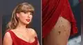 Taylor Swift rinde homenaje a su novio Travis Kelce con detalle atrevido en su atuendo durante los Premios Grammy 2025