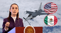 Claudia Sheinbaum responde al sobrevuelo de avión militar de EE. UU. en México