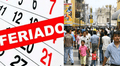 Reducir los feriados nacionales evitaría que el Perú pierda alrededor de S/1.400 millones, según la CCL