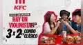 KFC tiene el plan perfecto para San Valentín: compra para dos y el violinista come gratis