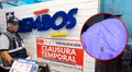 Clausuran local Bembos en centro financiero San Isidro por presencia de cucarachas en cocina