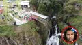 Turista muere tras caer de cascada de más de 200 metros de altura: compró una entrada para ingresar a la atracción