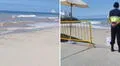Cierran temporalmente playas La Isla y Norte tras caída de huaico en Punta Hermosa: "Dejó el mar de color marrón"