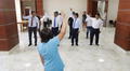 Trabajadores administrativos de la Corte del Santa realizaron pausas activas