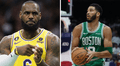 Choque de gigantes en la NBA: esto dijo Jason Tatum sobre LeBron James en la previa del Lakers vs. Celtics