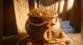Descubren una olla con un tesoro de oro y estatuillas de dioses egipcios que brindaría protección divina a quien lo use