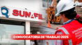 Sunafil abre convocatoria para personas con secundaria completa y tituladas con sueldos de hasta S/10.000