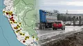 Carreteras bloqueadas por fuertes lluvias en La Libertad, Ayacucho y otras regiones: más de 40 puntos de tránsito bloqueados