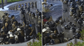 Manifestantes y policías se enfrentan en intento de ingreso a Plaza San Martín en marcha contra la delincuencia
