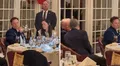 El extraño video viral de Elon Musk balanceando tenedores en un dedo durante cena con Donald Trump