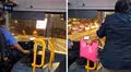 Chofer de El Rápido se equivoca de ruta en su primer día de trabajo y termina en la pista de la Línea Amarilla de Lima