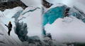 Enorme glaciar se desprende durante prácticas de rescatistas extranjeros en Cordillera Blanca: "Súbannos"