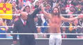 Seth Rollins gana la triple amenaza tras cobrar el favor que le debía Paul Heyman en la lucha estelar de Wrestlemania 41