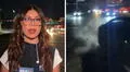 Reportera se salva de ser atropellada en plena transmisión en vivo y queda en shock