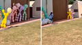 ¡Increíble! Globos ‘cobran vida’, salen corriendo de fiesta infantil y en TikTok bromean: “Tenían otro evento”