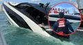 Rescatan a 30 influencers tras naufragio de exclusivo yate Lamborghini frente a las costas de Miami Beach