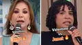 Janet Barboza se enoja y le lanza dura advertencia a Valentino en vivo: "Aprovecha, mañana ya no te conocen"