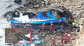El accidente de bus más trágico de la historia del Perú: cayó a un inmenso abismo cerca de Lima y murieron 52 personas