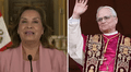 Dina Boluarte se cuelga del nuevo papa León XIV: "El papa es peruano, Dios ama al Perú"