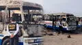 Conductor de buses quemados tras extorsiones en SJL: "Era mi único sustento, exigían S/100 por carro"