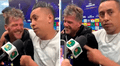 Christian Cueva interrumpe entrevista de Carlos Desio para elogiarlo tras buen momento de Cienciano: "Para el mundo"