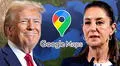 Sheinbaum demanda a Google por usar 'Golfo de América' en mapas de Estados Unidos