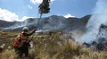 Adulto mayor fallece en incendio forestal en Cusco: es la primera víctima del siniestro de gran magnitud