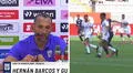 Hernán Barcos negó que balón chocó en su mano en polémico gol anulado a Alianza Lima y dejó firme mensaje: "Está pasando mucho con nosotros"