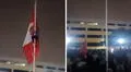 Joven genera indignación por subirse en un asta y derribar la bandera del Perú durante verbena en la UNMSM