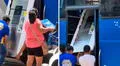 Mujer sorprende en redes al subir una refrigeradora nueva a un bus y usuarios bromean: “No le quedó para el taxi”