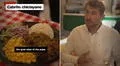 La insólita reacción de un periodista de la CNN tras probar el plato favorito del Papa León XIV en Chiclayo: "Sabe al Cielo"