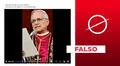 Papa León XIV no pidió a Dina Boluarte que "no se aferre al poder": es un video manipulado