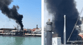 Incendio en Base Naval del Callao: embarcación arde en llamas por presuntas fallas técnicas