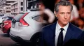 California: ley firmada por Gavin Newsom prohíbe a conductores realizar esta maniobra con el vehículo
