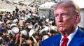 Trump "preocupado" por la crisis humanitaria vivida en Gaza: "Mucha gente está muriendo de hambre"