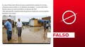 Esta foto no corresponde a una visita del papa León XIV a Cuba durante una inundación en 2008