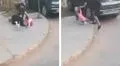 Asaltan violentamente a madre y su bebé de 3 años en Los Olivos y vecino interviene: "No lo pensé y salí a defenderlas"