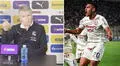 Paulo Autuori aseguró que Universitario es "un equipo como otros" y advirtió: "Cristal es un gigante de Sudamérica"
