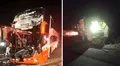 Choque entre bus y compactadora deja varios heridos en carretera de Chiclayo
