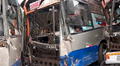 Fuerte accidente en la av. Arequipa: al menos 6 heridos por choque de corredor azul y bus Evipusa