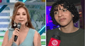 Tiktoker Valentino se burló de Janet Barboza con comentario sobre popularidad: "De la edad de Candela (su abuela) la seguirán"