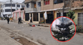 Cámara capta al presunto extorsionador que perdió la mano al detonar un explosivo en Villa El Salvador