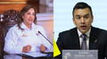 Dina Boluarte pide permiso para viajar al Ecuador y asistir a la toma de mando de Daniel Noboa