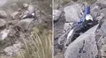 Pasco: fatal despiste en motocicleta deja dos jóvenes muertos tras caer a un abismo