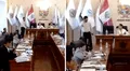 Tenso momento: billetera de consejero regional se pierde en plena sesión extraordinaria y la suspenden en vivo en Trujillo