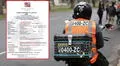 Motociclistas presentan demanda judicial para anular decreto que obliga uso de chalecos con placa