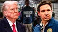 Duro golpe de Trump y DeSantis: arrestan a más de 250 inmigrantes en un megaoperativo de 9 días en este condado de Florida