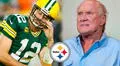 ¿Adiós Aaron Rodgers? Leyenda de Pittsburgh Steelers rechaza posible fichaje del QB: "¿Es broma?"